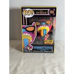 Funko Pop! Summer Stitch (Blacklight) #1414 Hot Topic Exclusive